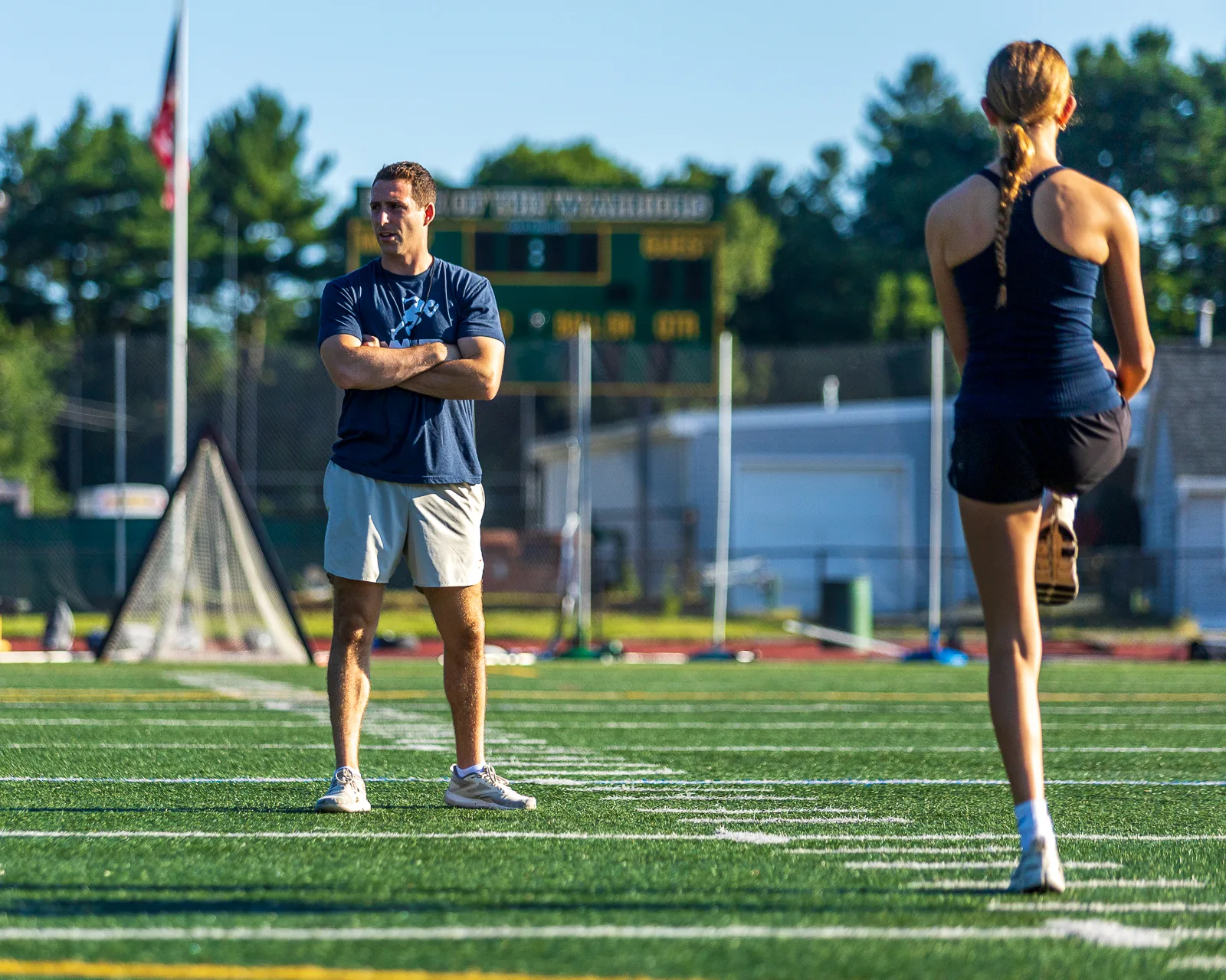 Outdoor training instruction