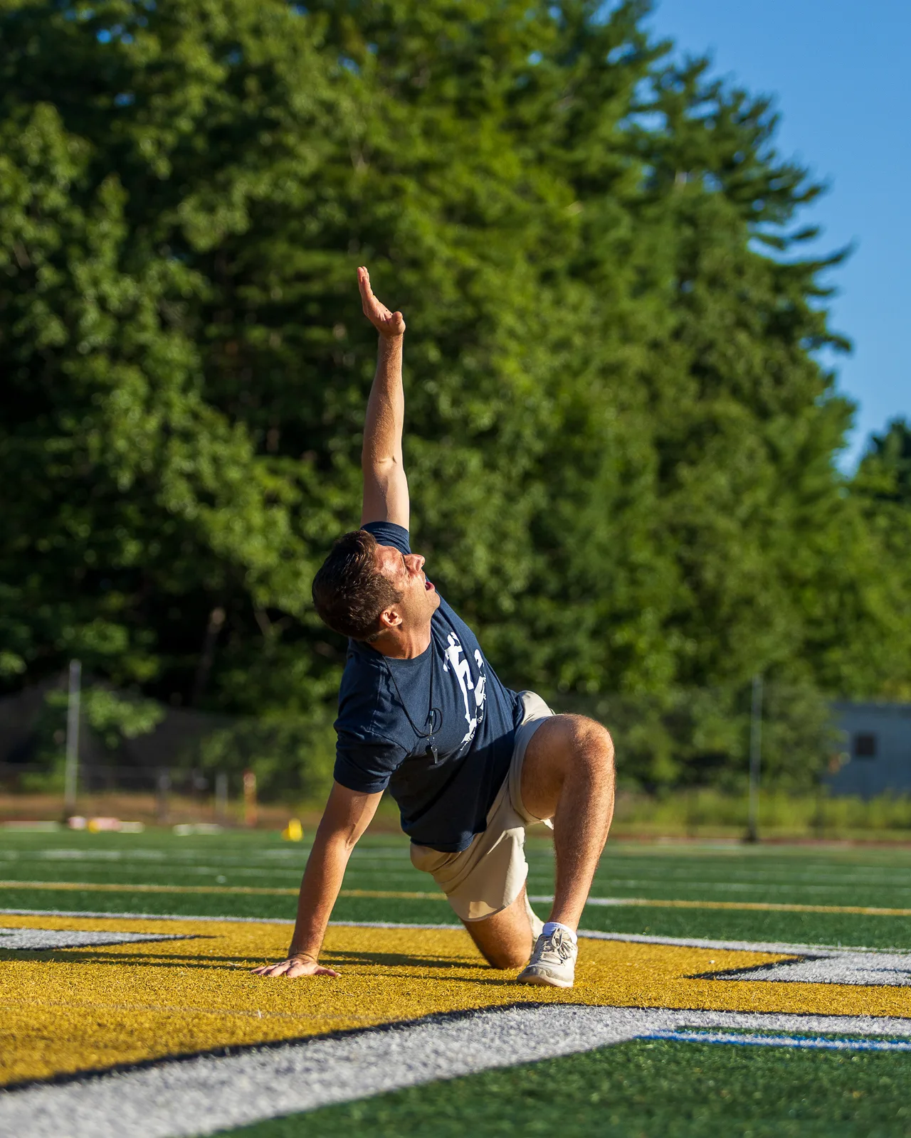 Outdoor mobility warm-up